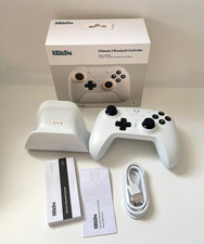 Image of 8BitDo Ultimate 2 Bluetooth Controller White Boxed Excellent Condition PC Switch