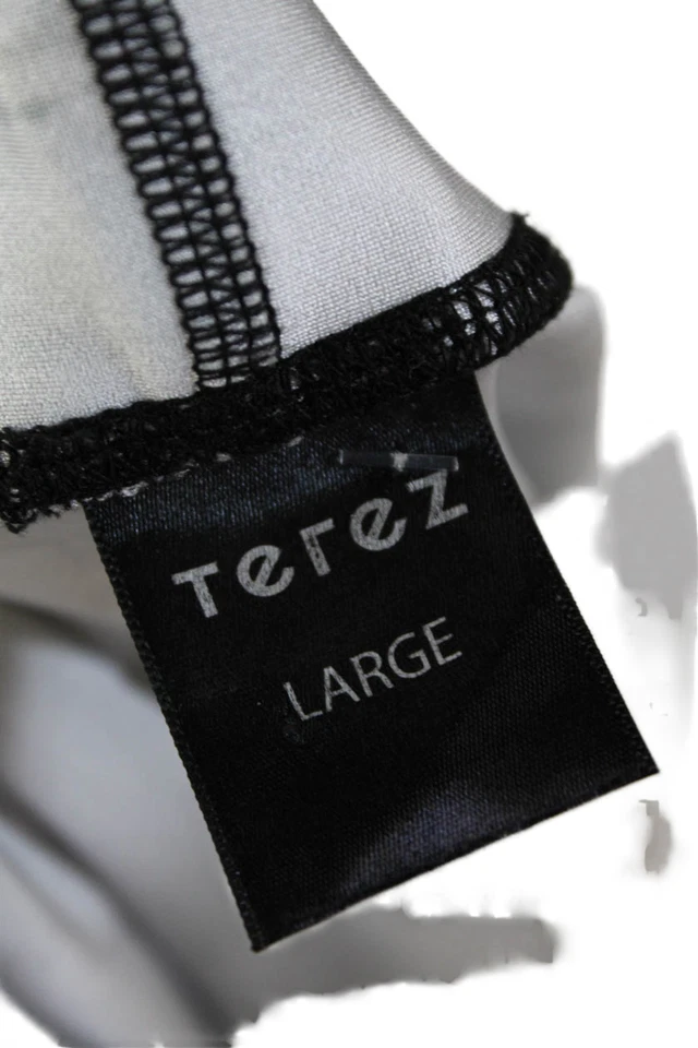 Pantalones Leggings Terez Mujer Estampado Gráfico Tiro Alto Negro Combo Talla L Foto 4 de 4