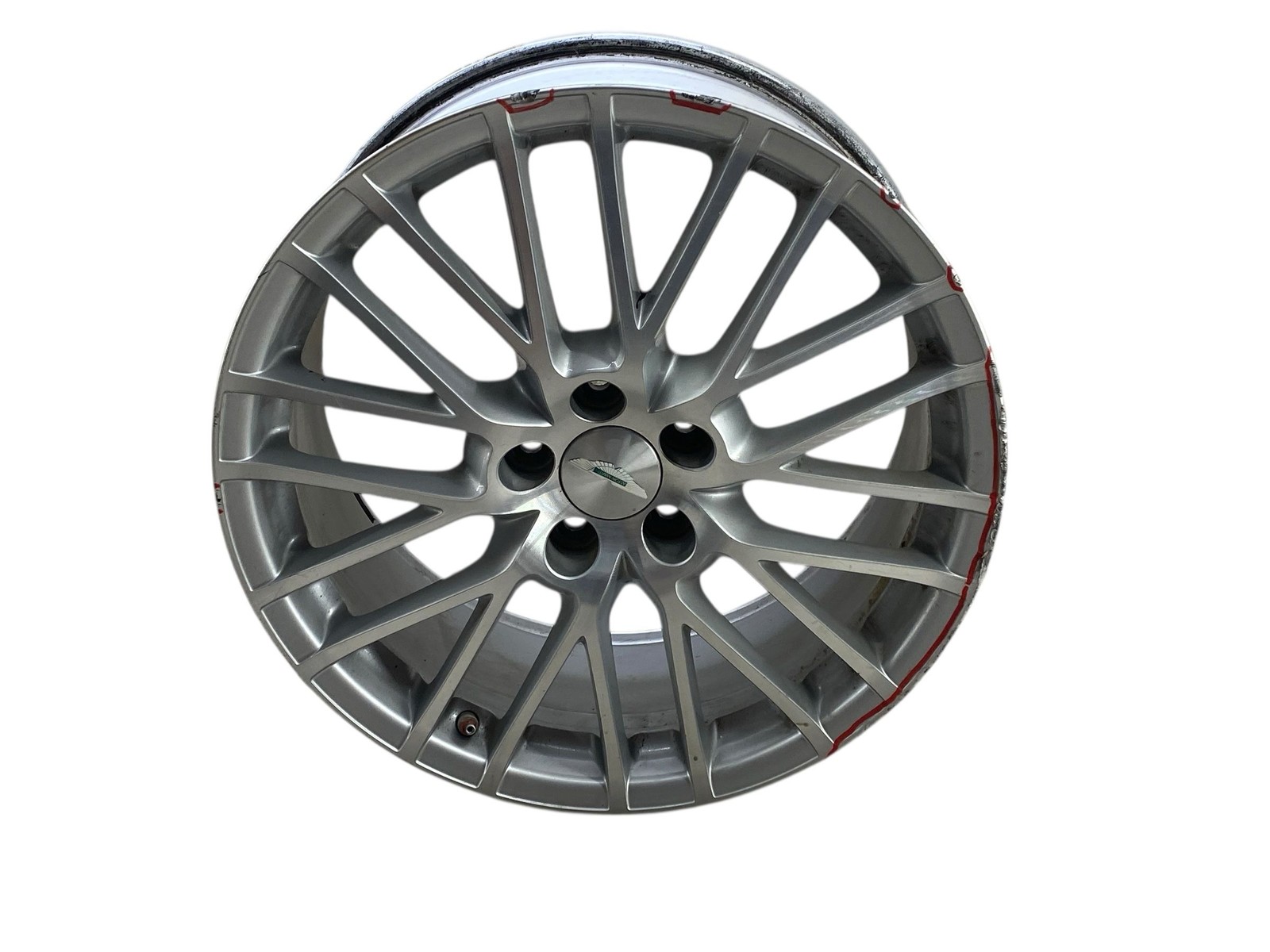 2009 Aston Martin Vantage (B) 19X8.5 Front Wheel Rim SIlver 9G33-1007-CA