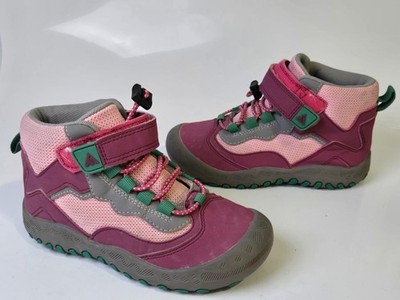 Mishansha Girls' Pink Ankle Little Kid Gray Mesh Hiking Shoes US Size 11.5