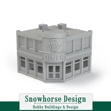 Corner Diner | Main Street Collection (HO Scale)