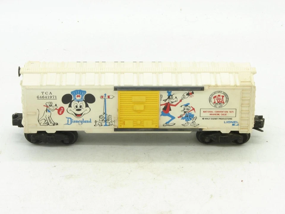 Lionel O Gauge 6464-1971 Lionel TCA Disneyland Mickey Mouse Box Car - Image 2 of 4
