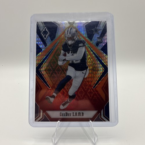 CeeDee Lamb [Fire Burst] #106 2020 Panini Phoenix card
