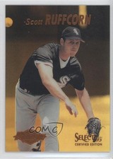 1995 Select Certified Edition Rookie Mirror Gold Scott Ruffcorn #94 0c2