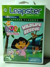 LeapFrog Leapster DORA THE EXPOLORER Wildlife Rescue NEW - SEALED