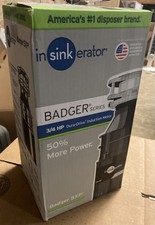 InSinkErator Garbage Disposal, Badger 5XP, 3/...