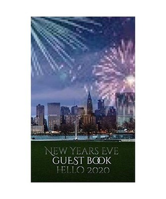 New Years Eve  skyline blank   guestbook hello  2020 NYC creative journal: New Y