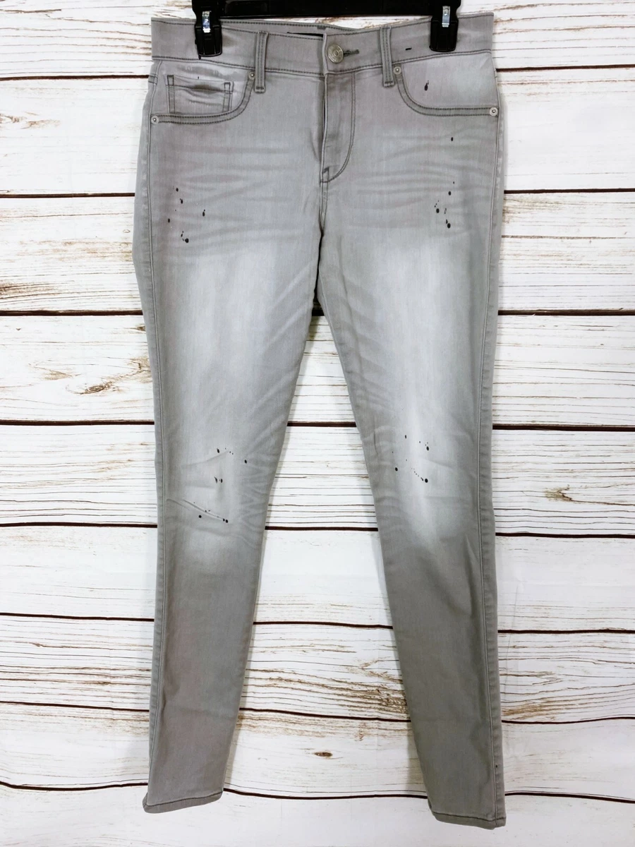 Express Jeans Extreme Stretch Womens Legging 6L Gray Skinny Leg