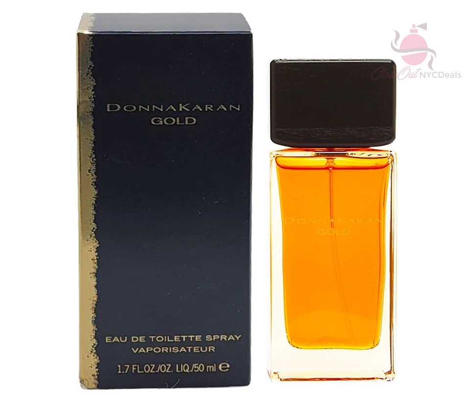 Donna Karan Gold Perfume by Donna Karan for Women 1.7 oz / 50 ml EDT Spray NEW - Image 3 of 4