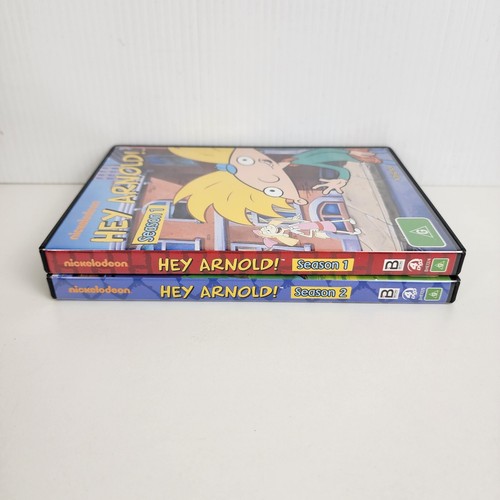 Hey Arnold Season 1 & 2 DVD Football Head Fans Rejoice! Region 4 - Picture 3 of 3