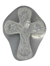Butterfly Cross Plaster or Concrete Mold 7040 Moldcreations