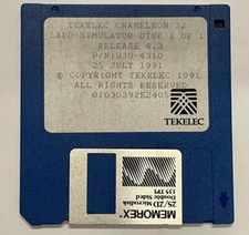 Tekelec 930-4310 Chameleon 32 LAPD Simulator Disk 1 of 1