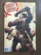 ZOMBIES VS ROBOTS VS AMAZONS # 2 NM IDW PUBLISHING 2008 ASHLEY WOOD