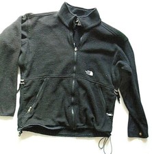 The North Face Full-Zip Fleece Jacket Men's Size Large Black Made in USA