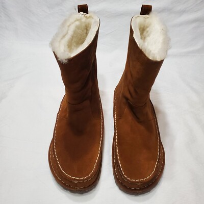 Birkenstock Lahti Womens Narrow Suede Boots mink brown | eBay