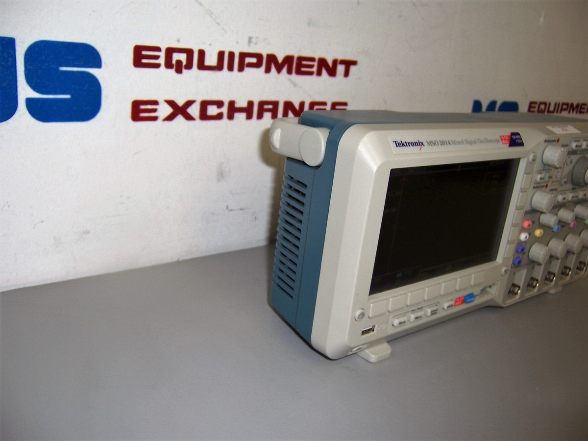 9504 TEKTRONIX MSO2014 MIXED SIGNAL OSCILLOSCOPE 16 CH MSO 100MHZ 