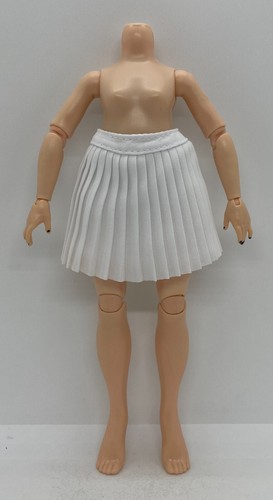 Rainbow High Water Color & Create Fashion Doll Outfit White Pleated Mini Skirt