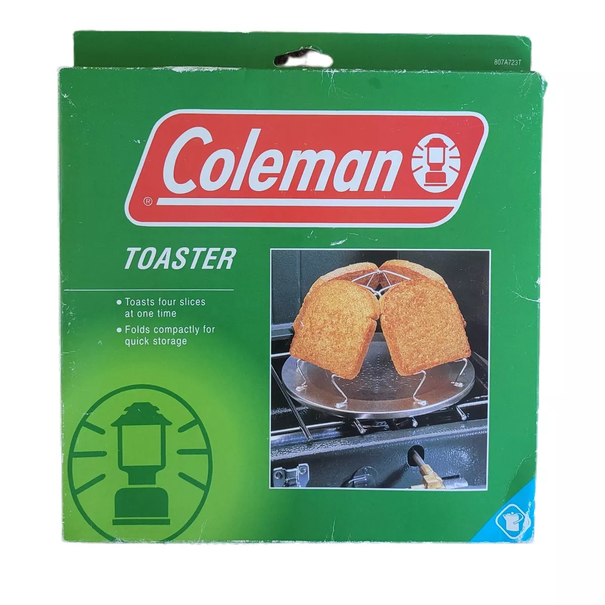 Coleman camp stove toaster discount