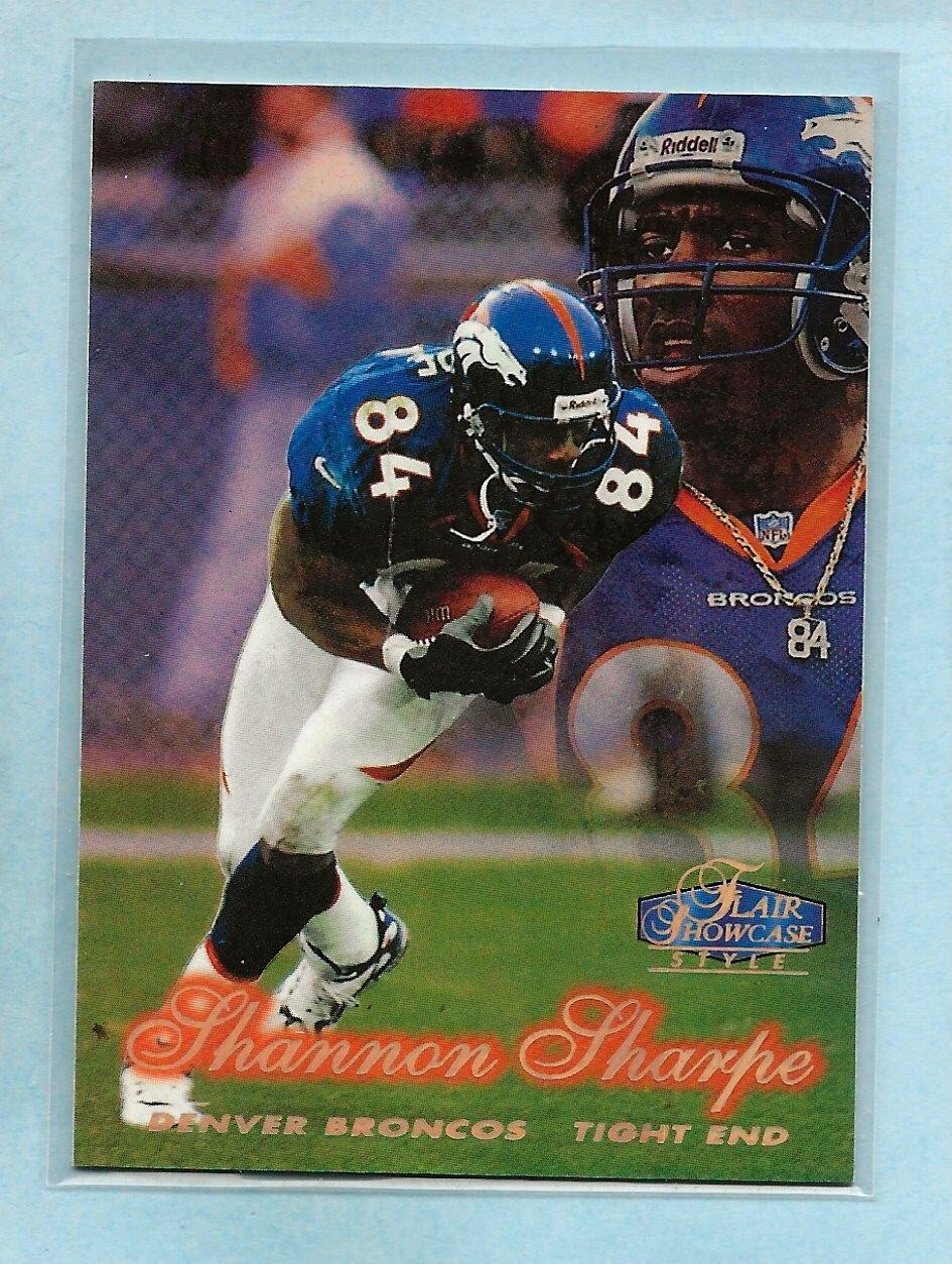 SHANNON SHARPE - 1998 Flair Showcase "Row 2"- #41 - Broncos - $1 Shipping - MINT