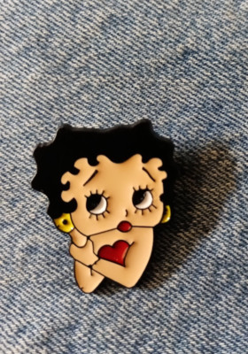 BETTY BOOP  ENAMEL PIN-2 OR MORE PINS SHIPPING $5.49-SPEND $20 SHIPPING IS FREE
