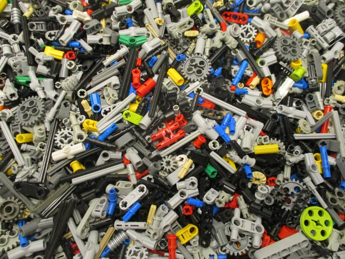 A 16) 200 LEGO Technic Technique small parts spare collection bundle |