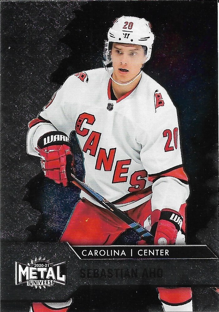 Sebastian Aho #20 - 2020-21 Skybox Metal Universe - Base