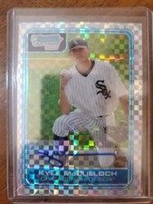 2006 Bowman Draft Chrome Picks X-Fractor /225 Kyle McCulloch DP85 Auto RC rookie