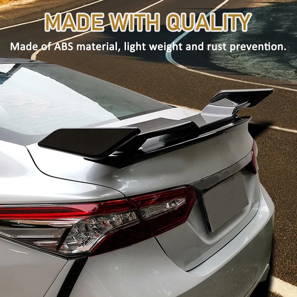 57" Rear Trunk Spoiler Racing Wing Lip Glossy Black For Mazda Miata NA 1990-2005 Foto 4 de 4