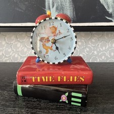 MARY ENGELBREIT AT HOME CHARPENTE TIME FLIES CLOCK 1995 RARE WORKING