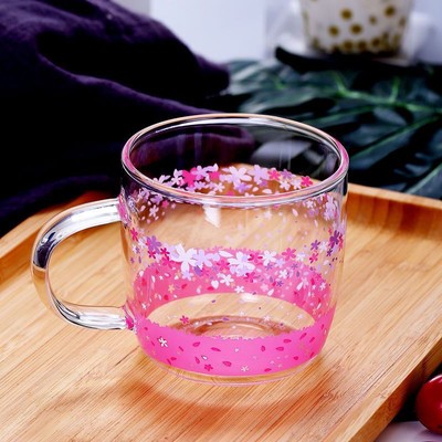 New Starbucks Cute Purple Sakura Color-changing Cherry Blossom Cups Gifts