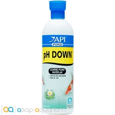 API Pond pH Down 16oz Safely Raises the pH of Pond Water Koi Fish and Plant Safe