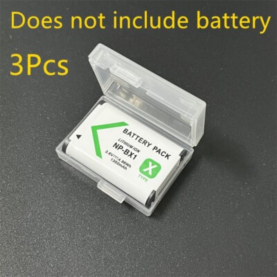 PATONA 2X NP-BX1 Batterie 1000mAh Compatible avec Sony CyberShot DSC-RX1 R RX1 RX100 II