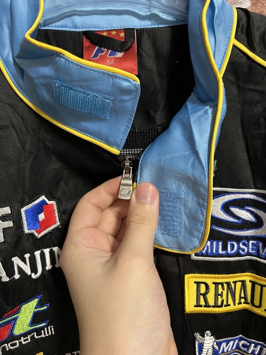 Renault F1 Team Vintage Michelin Mild Seven Racing Jacket Renault F1 Team Vintage Michelin Mild Seven Racing Jacket