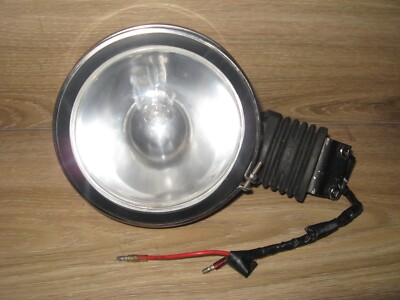 Vintage bumper Fender Head / Spotlight motorcycle/ Car or Truck Light W/ MOUNT