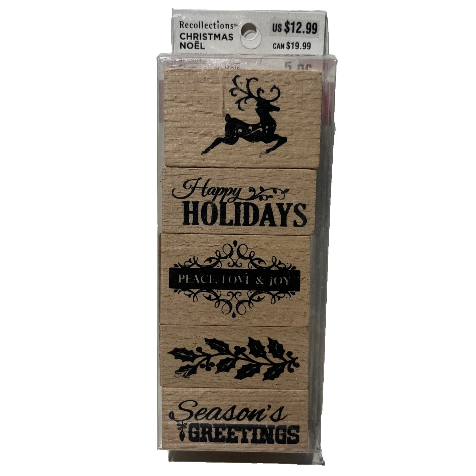 Sellos de Goma Recollections vacaciones Craft