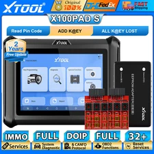 XTOOL Newest X100PAD S OBD2 Car Diagnostic Tool Full System Auto VIN with EEPROM