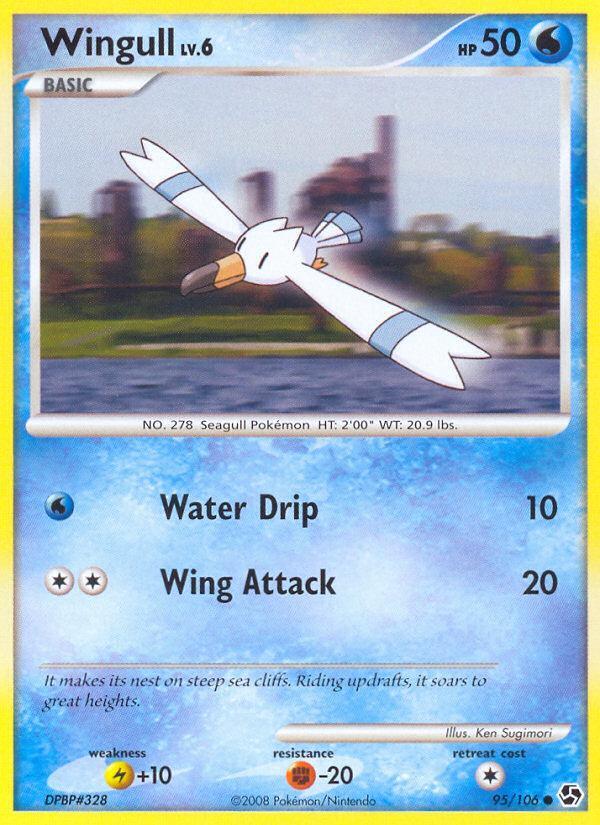 Pokemon Wingull (95/112) Great Encounters LP