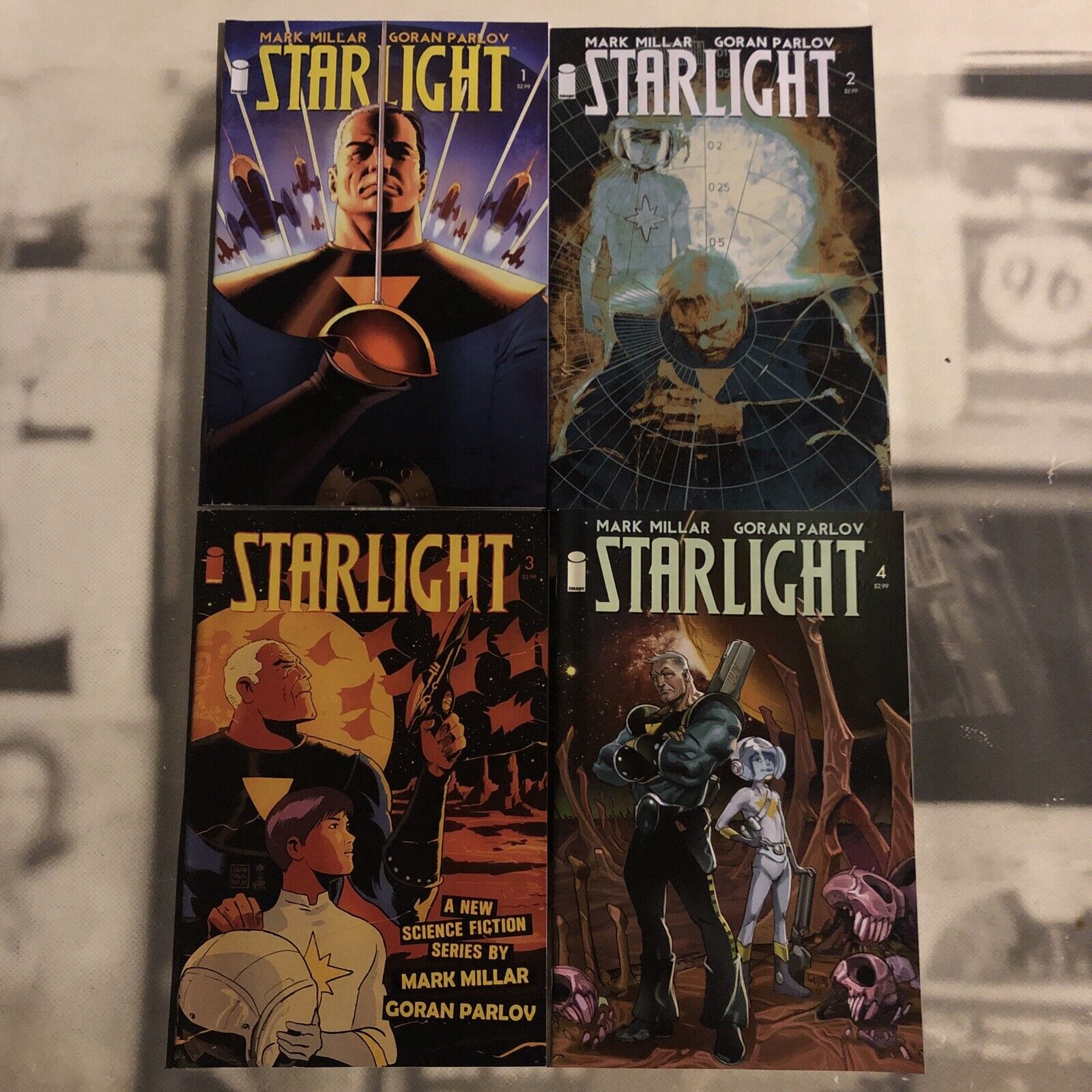 Starlight #1 2 3 4 Mark Millar Image Comics 2014 B#34JL