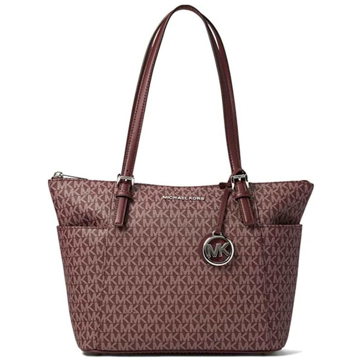Buy Michael Kors Jet Set Item East/West Top Zip Tote Merlot One