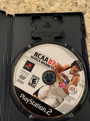 NCAA March Madness 07 Sony PlayStation 2 2007 Complete Basketball