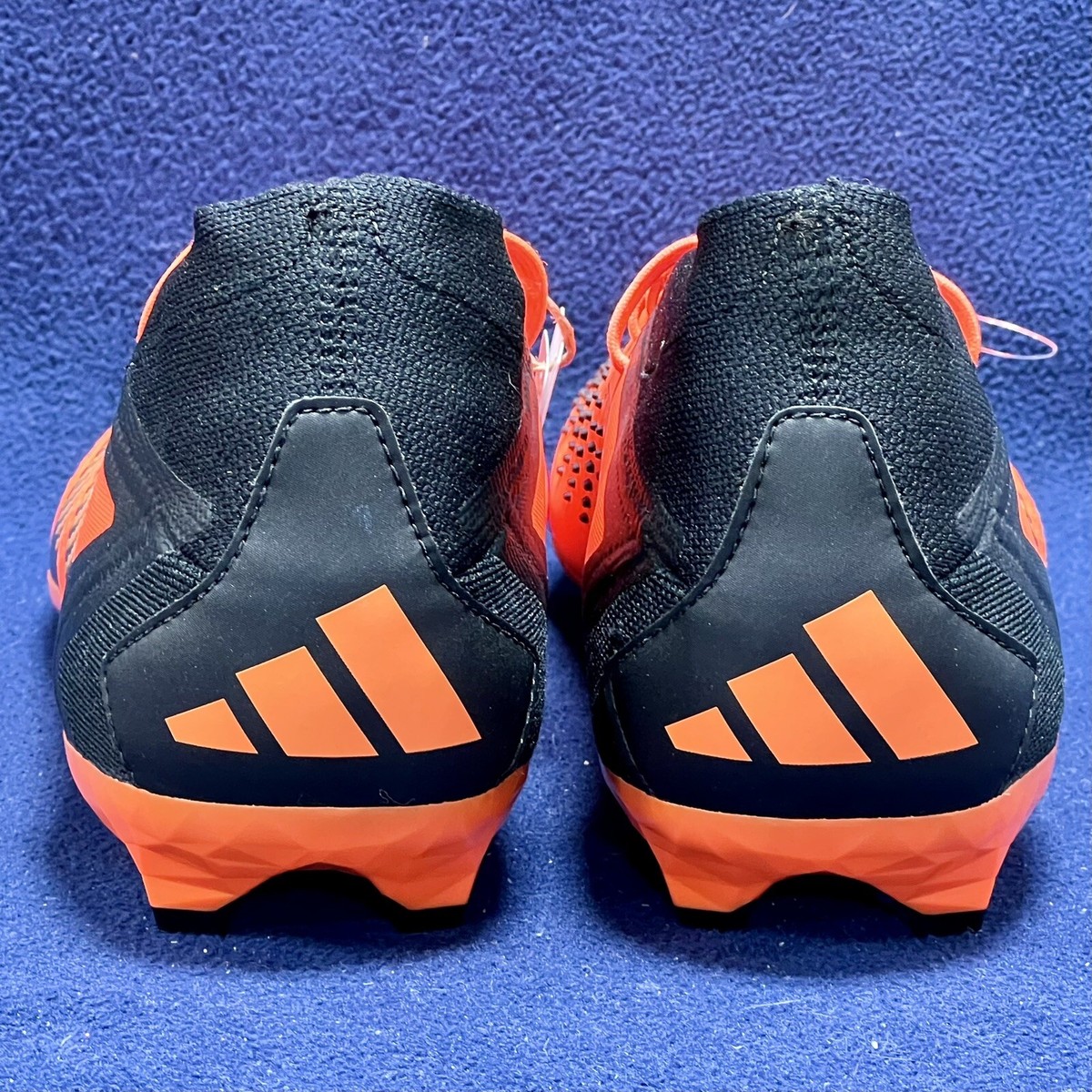 adidas Predator サッカーシューズ Adidas Predator Accuracy .2 FG Black Orange Soccer Cleats Men's