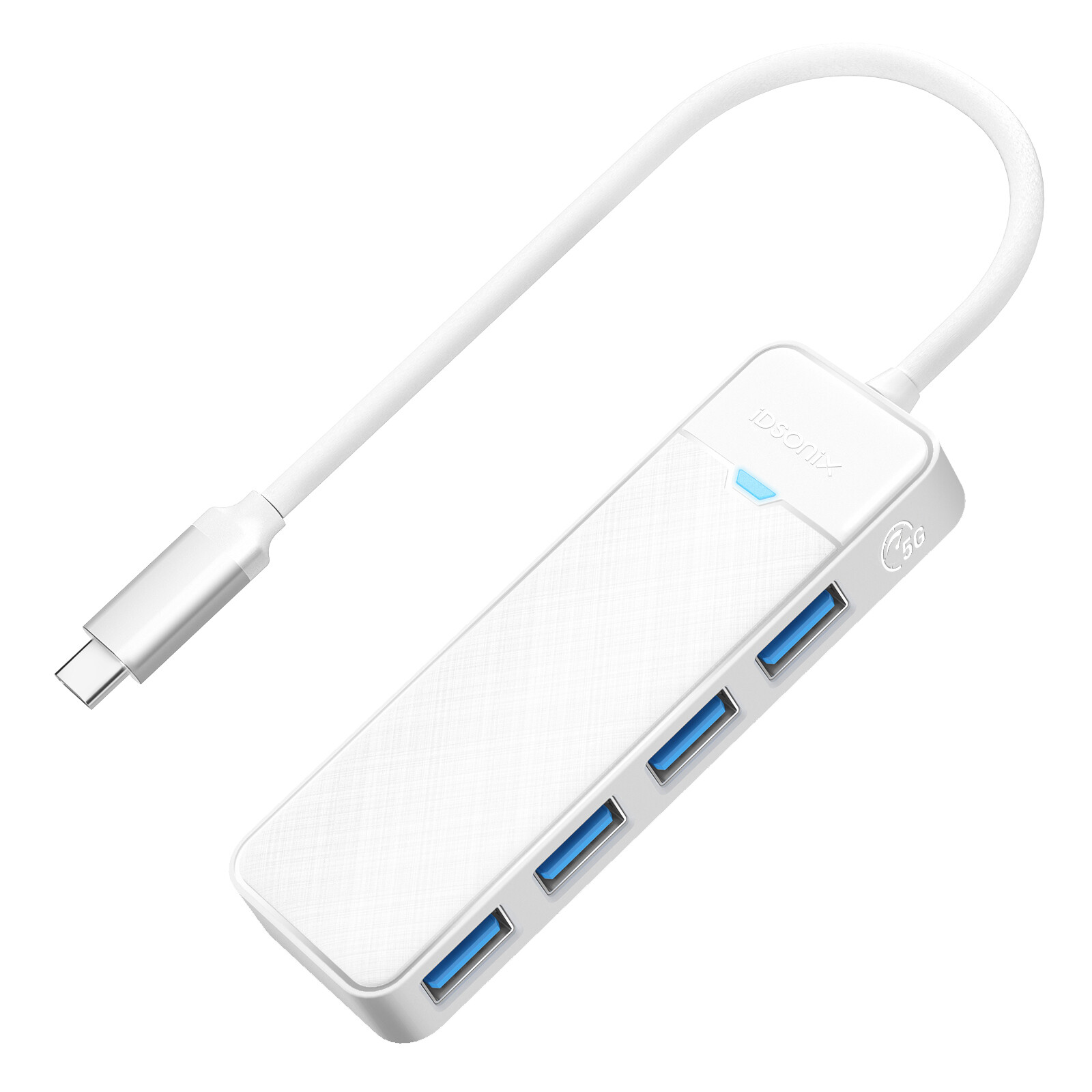 USB HUB 4 Port High Speed 3.0 USB Multi Splitter For Desktop PC Laptop Adapter