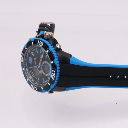 Water Resistant Men's Digital - Analog Rubber Band Watch Army Military - Picture 6 of 10