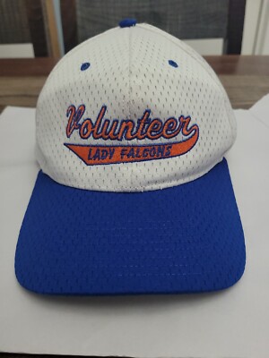 Volunteer Lady Falcons Hat Strapback adjustable White Cap Richardson 414 M/L