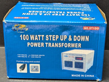 Philmore ST-100 100W 110/220 Volt Step Up or Step Down Transformer New