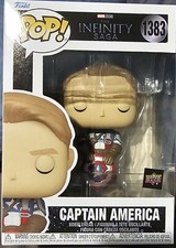 Funko Pop! Vinyl: Marvel - Captain America - Upper Deck (Exclusive) #1383