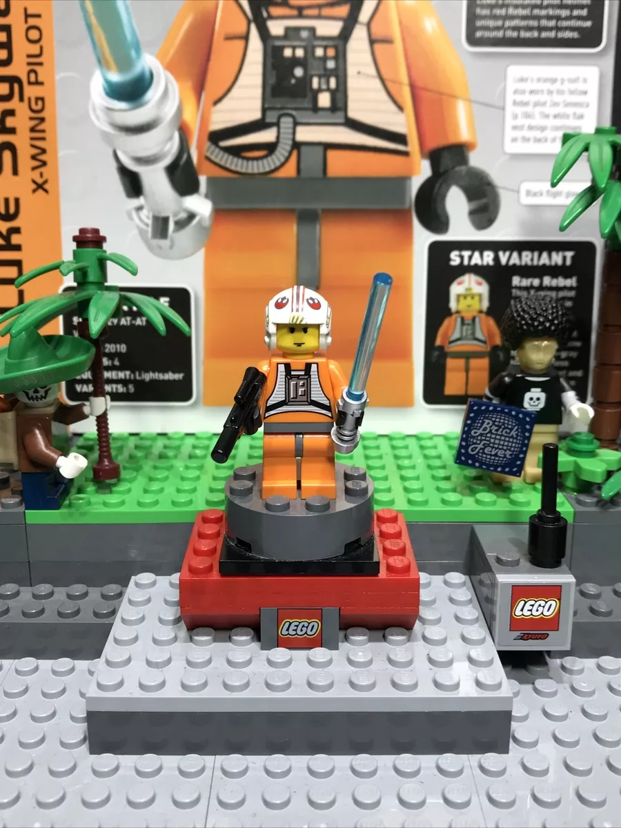 Lego Star Wars Mini Figure Collection Luke SkyWalker X wing Pilot Sw0019 1999