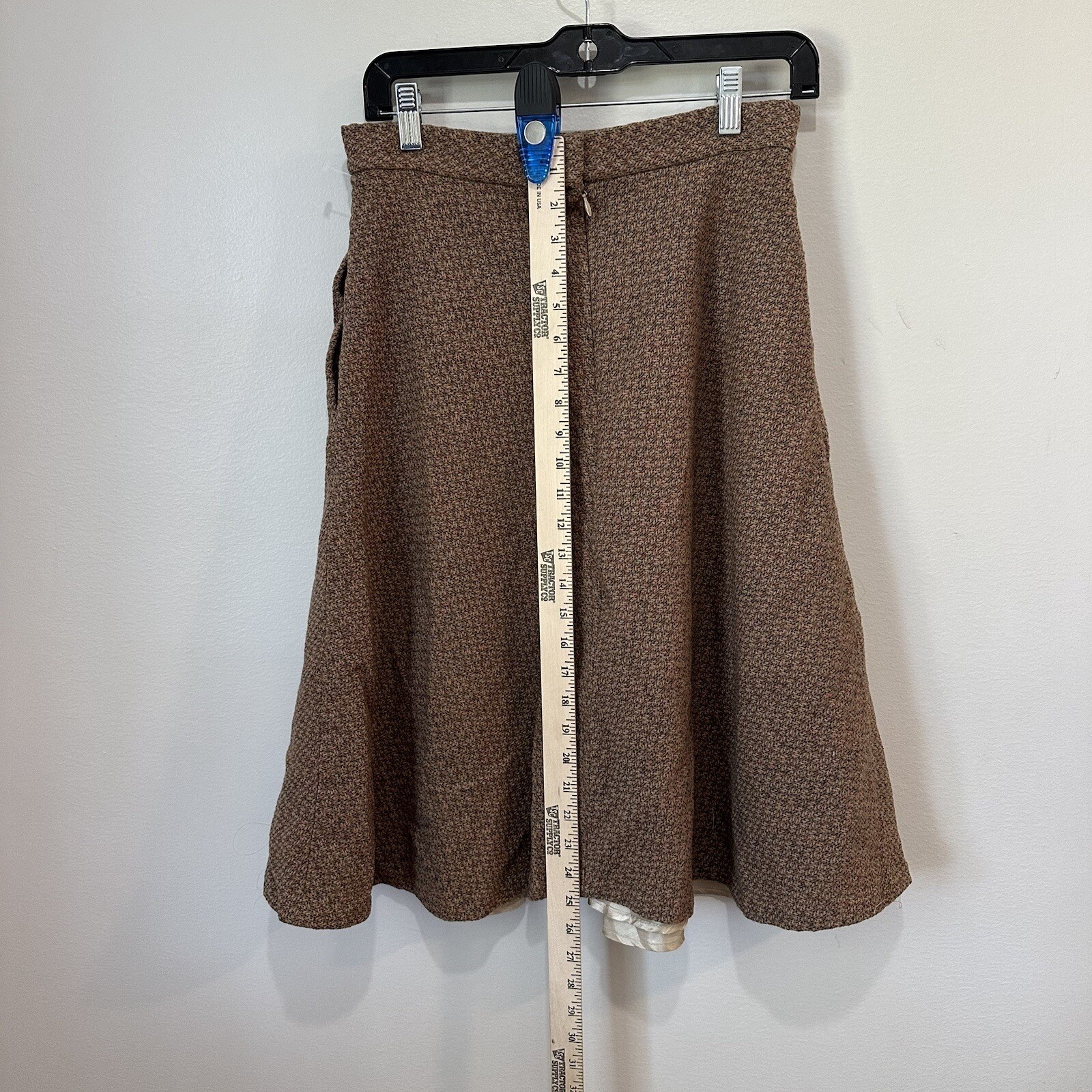 Pendleton Wool Midi skirt Lined With Pockets RN# … - image 14