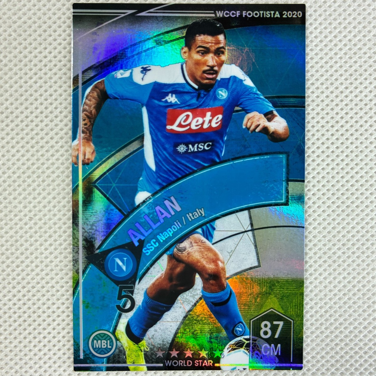 Panini WCCF FOOTISTA 2020 Allan Napoli F20-3 15-R Brazil