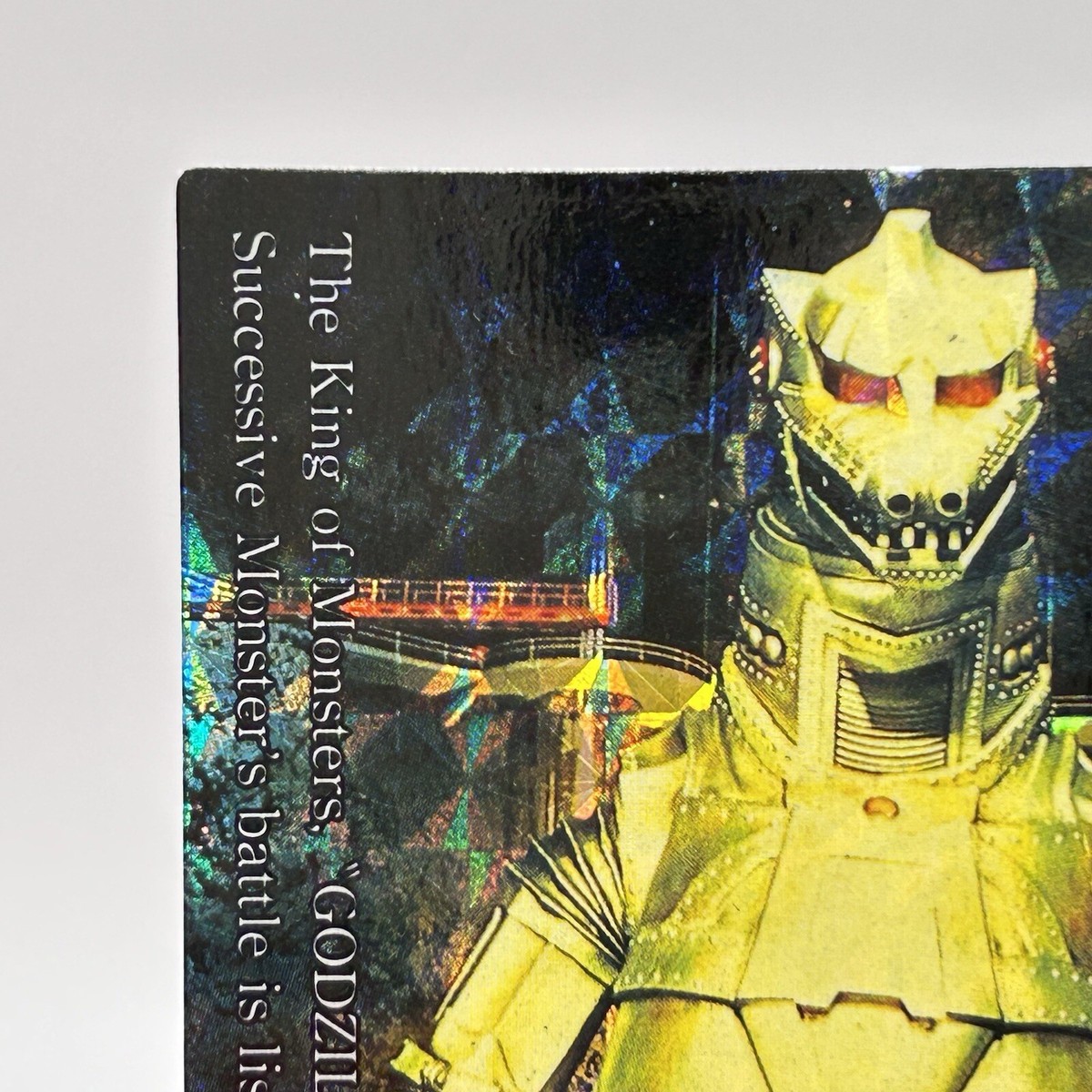 1995 Amada Kira Card Godzilla King Of The Monster Mechagodzilla